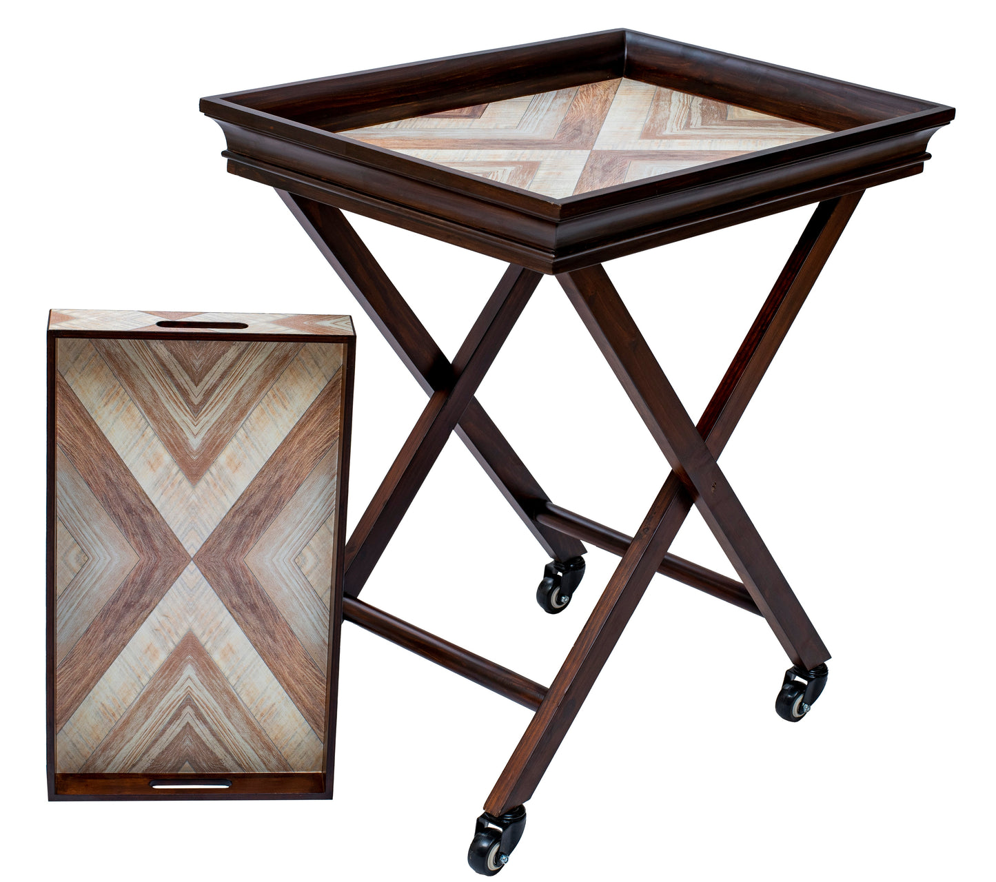 Double Decker Food Trolley