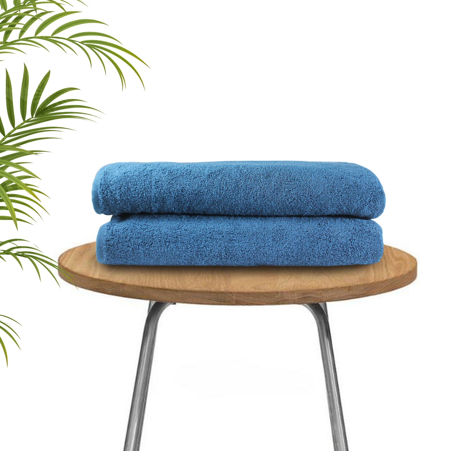 Cotton Luxurious Bath Towel Neptune Blue