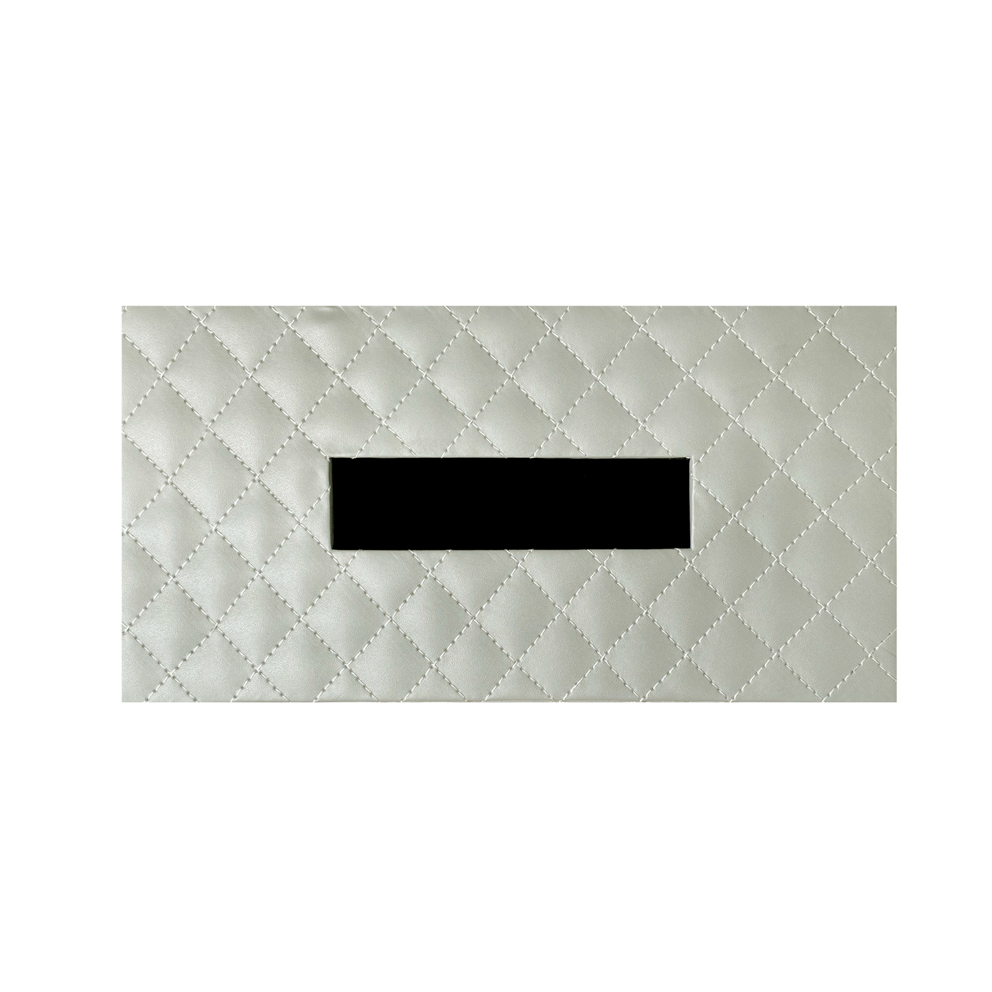 Grey Diamond Tissue Box