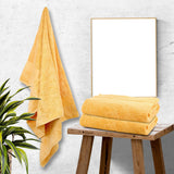 Pure Cotton Towel - Mustard