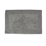 Cotton Bath Rug Grey Slate