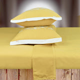 Luxury Marigold Pastel  Bedsheet