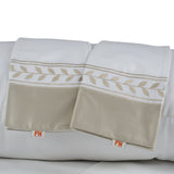 Luxury Ivory Beige Bedsheet