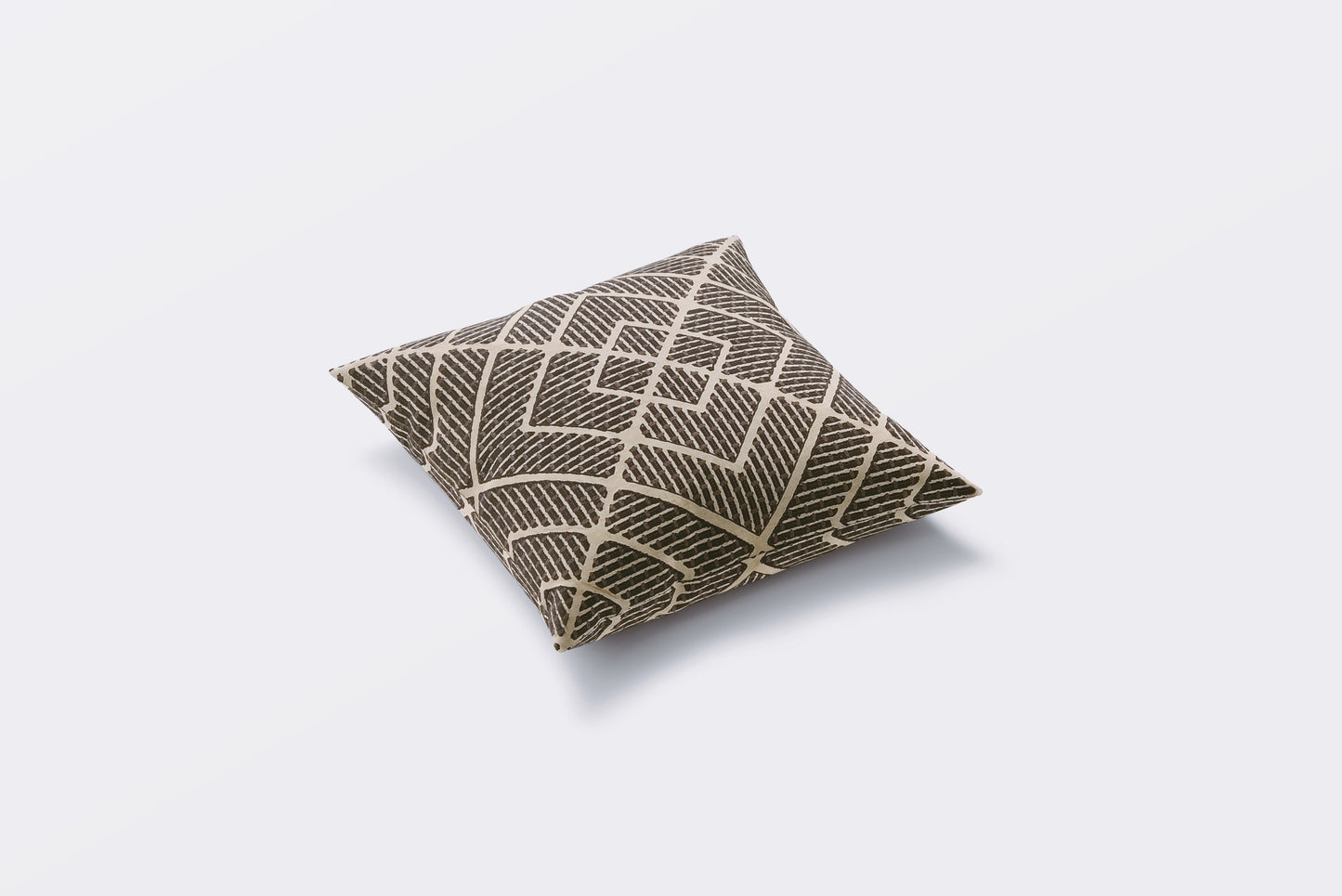 Cushion Cover Black & Cream Graphic