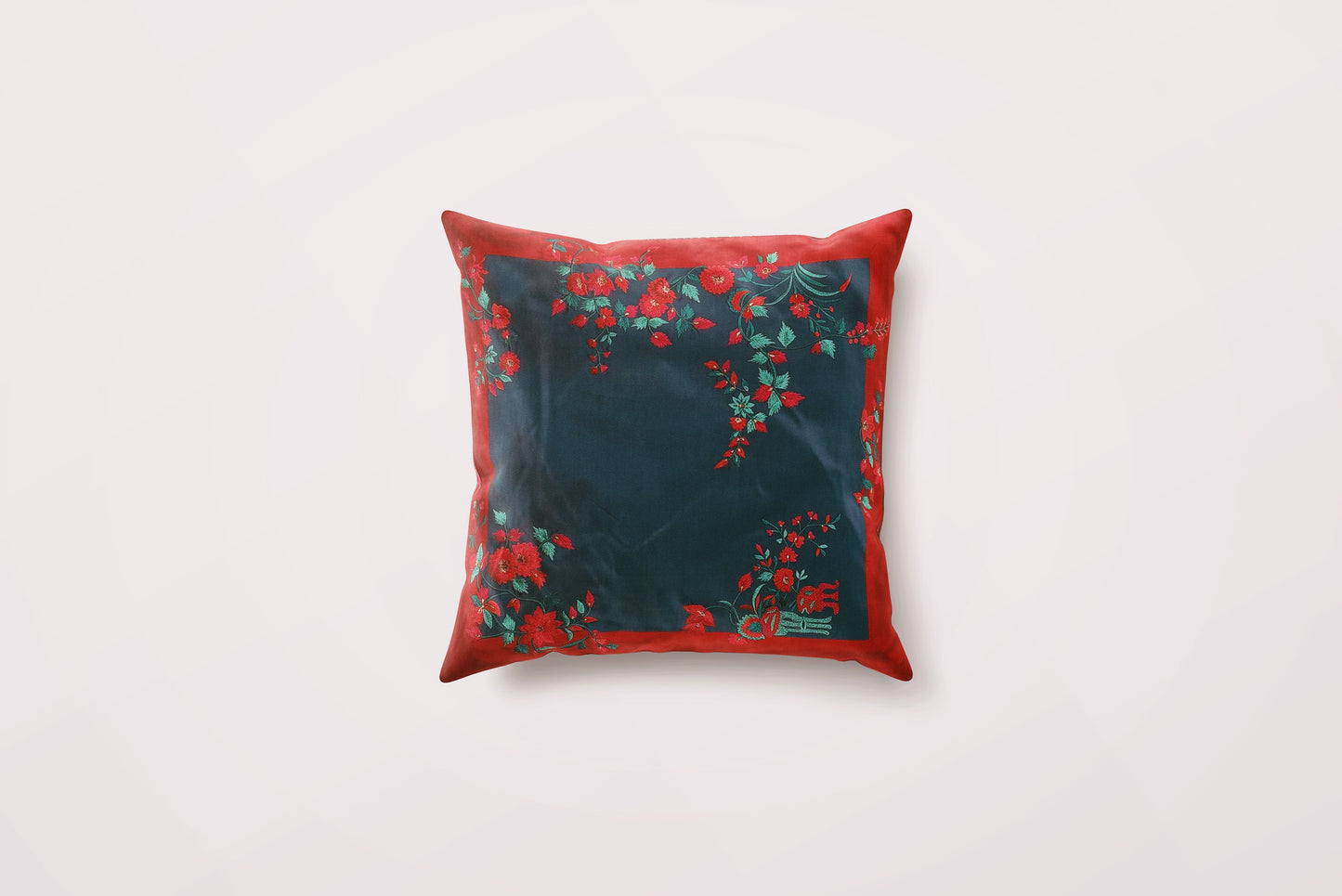 Cushion Cover_ Blue & Red