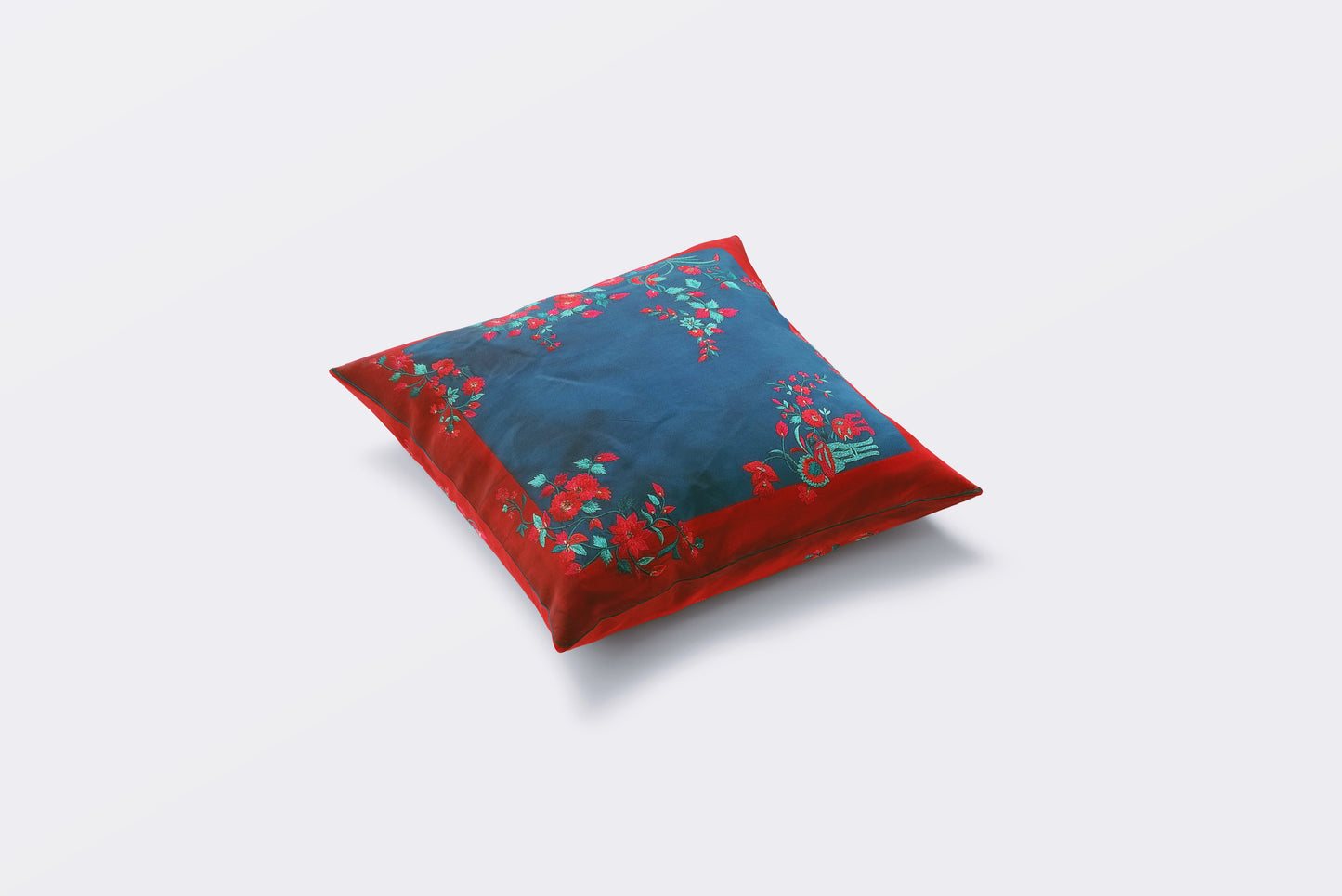 Cushion Cover_ Blue & Red