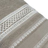 Royal Touch Beige Lattice Towel