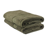 Cotton Olive Green Luxury Towel