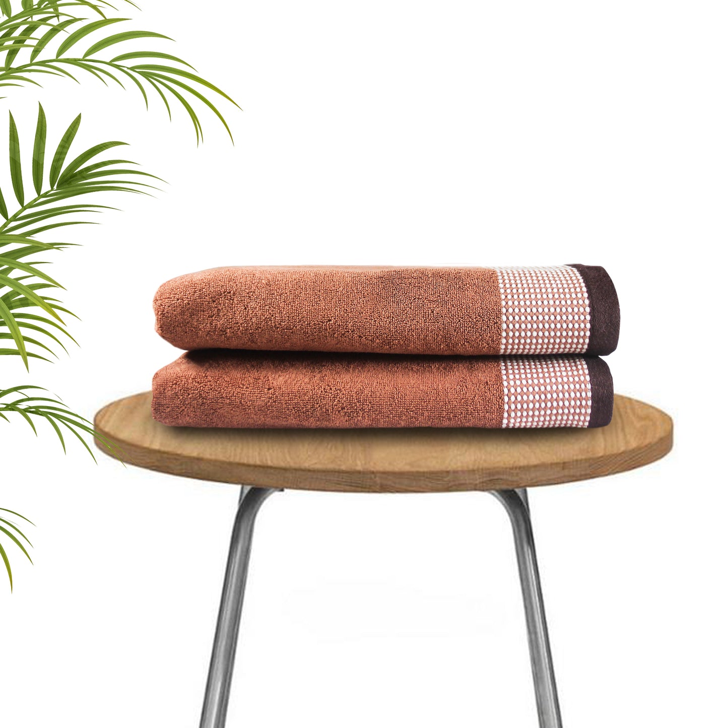 Cotton Luxurious Rusty Rose Towel