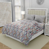 Premium Cotton Bedsheet - Mosaic Stripe Cotton Bedsheet