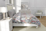 Premium Cotton Bedsheet - Mosaic Stripe Cotton Bedsheet