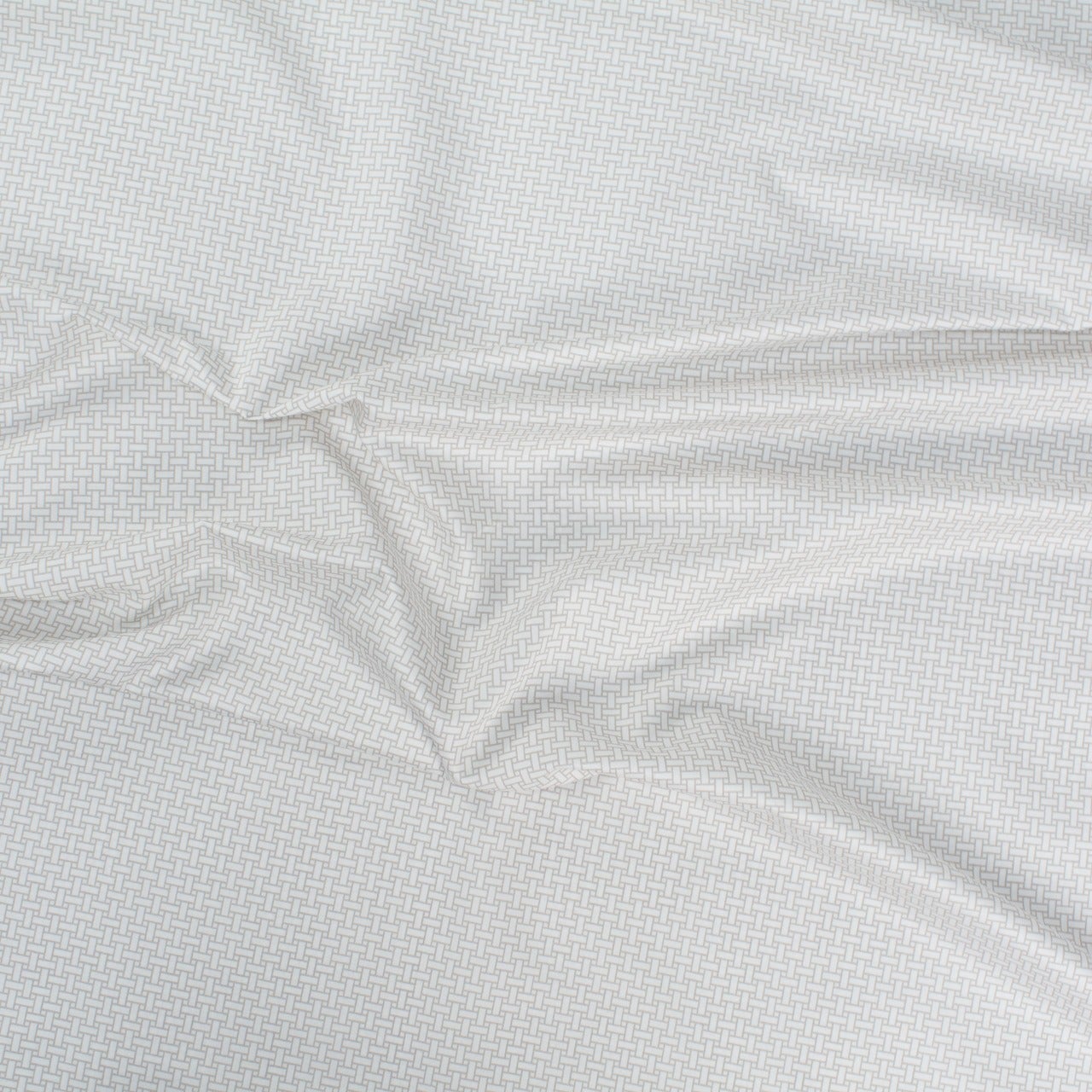 Premium Cotton Bedsheet - Cream Maze