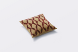 Cushion Cover - Maroon and Gold Petals