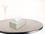 Grey Diamond Tissue Box