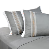 Luxury Olive Grey Pastel Bedsheet