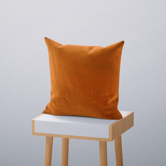 Cushion Cover - Orange Mosaic